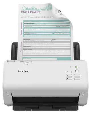 Produktbild von Brother ADS-4300N Scanner ADF-Scanner 600 x 600 DPI A4 Schwarz, Weiß