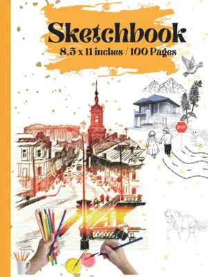 Obrázek produktu pro Kvalitní skicák, formát 8,25 x 11 palců