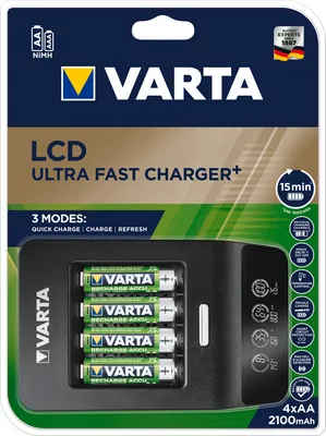Produktbild von Varta 57685 101 441, AA, AAA, 4 Stück(e), Akkus/Batterien enthalten