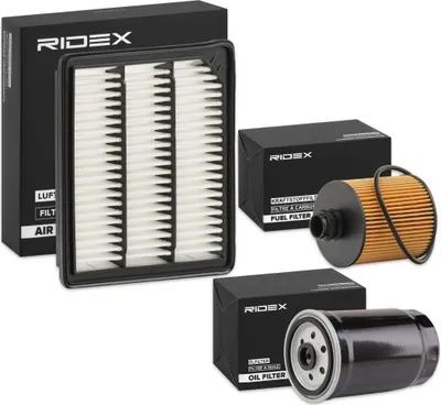 Produktbild von RIDEX Filterset Inspektionspaket Filtersatz für FIAT Freemont (345)