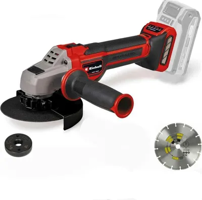 Produktbild von Einhell Professionel Akku-Winkelschleifer TP-AG 18/125 CE Q Li-18V Solo + Diamant Trennscheibe