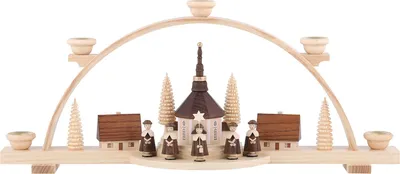 Produktbild von Schwibbogen Kurrende (47cm) von Müller Kleinkunst