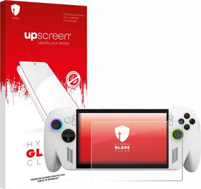 Produktbild von upscreen Schutzglas für ASUS ROG Xbox Ally Schutzfolie Panzer Folie Glas Display Schutz klar