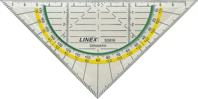 Zdjęcie produktu dla Linex 100414165, Kątomierz cyfrowy, Przezroczysty, 160 mm, 1,6 mm, 1 szt.