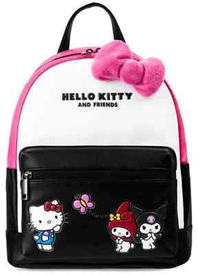 Productafbeelding van Hello Kitty Sanrio rugzak voor dames, kleine reistas van Kuromi en My Melody, geschikt voor dagelijks gebruik