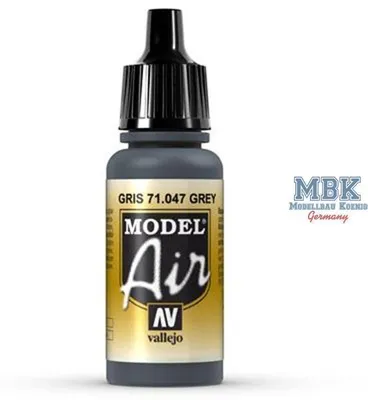Produktbild von Vallejo 71.047, Grau, Acrylfarbe, Flüssigkeit, 17 ml, 1 Stück(e)