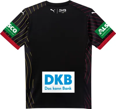Produktbild von Puma DHB Away Jersey SS25 with sponsor - schwarz, Größe:3XL