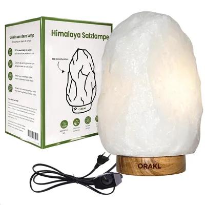 Produktbild von Dimmbare Salzlampe Bliss – 2-4 kg und ca. 20 cm – Nachtlampe – Tischlampe