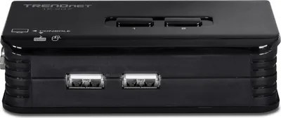 Immagine prodotto di Kit switch USB KVM a 2 porte di TRENDnet