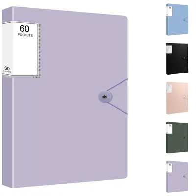Produktbild von Kunstportfolio – Präsentationsmappe mit 60 Kunststoffumschlägen