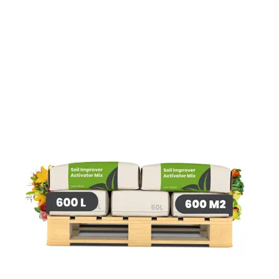Obrázek produktu pro Zlepšovač půdy – Aktivátorová směs (600 l – na 600 m2) - Organifer