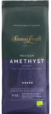 Obrázek produktu pro Simon Lévelt zrnková káva Mexický ametyst 500g – vysoce kvalitní zrna Arabica