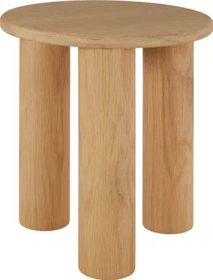Produktbild von tectake® Beistelltisch Sisi, rund, Beine aus Massivholz