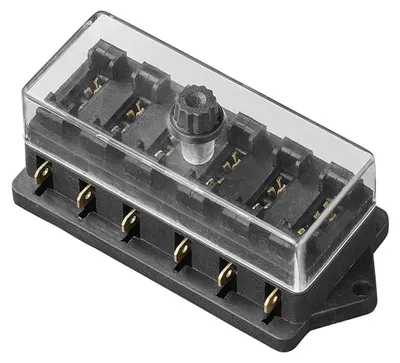 6-fach ATO/ATC-Sicherungshalter 12V 40A Kunststoff