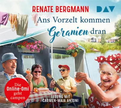 Image de Ans Vorzelt kommen Geranien dran. Die Online-Omi geht campen