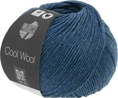 Produktbild von Lana Grossa - Cool Wool Melange 1490 dunkelblau meliert