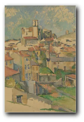 Immagine prodotto di Stampa artistica "Gardanne" di Paul Cézanne – 30 x 45 cm – non incorniciata
