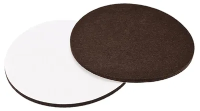 Filz-Möbelgleiter, 150 mm, selbstklebend, braun, 16 Stück