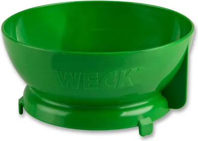 Produktbild von Weck Einfülltrichter für Weckgläser 100 mm, Kunststoff grün, Trichter