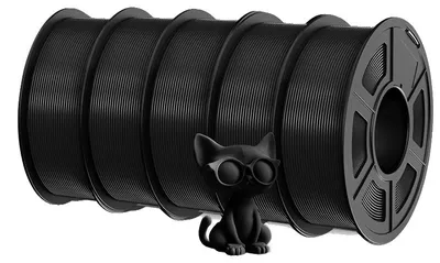 Immagine prodotto di Filamento per stampante 3D, materiale PLA, ecologico, PLA PLUS 5BK
