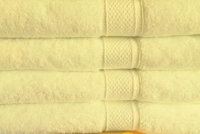 Produktbild von Gästetuch hell gelb 100 % Baumwolle 450 gr/m², 30 x 50 cm