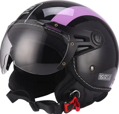 Immagine prodotto di Casco jet SPARCO RIDERS SP501 Casco da moto Casco aperto Nero viola XL 22682