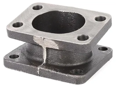 Zdjęcie produktu dla Adapter turbosprężarki T3 do T4, kolektor wydechowy 15 stopni, kołnierz wydechowy, akcesoria do turbosprężarki