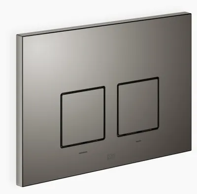 Immagine prodotto di Plaques de déclenchement Dornbracht pour réservoirs de chasse encastrés, angulaires, 12665980-19, 12665980-19