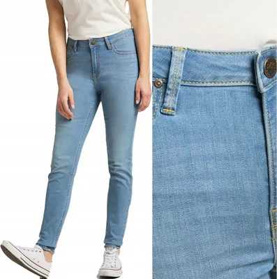 Produktbild von LEE, Damen Jeanshose, Skinny fit, SCARLETT HIGH, W28 L33, Blau, Jeans, baggyjeans, buggy