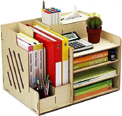 Produktbild von Famanu Aufbewahrungsbox mit großer Kapazität - Braun/Weiß/Schwarz