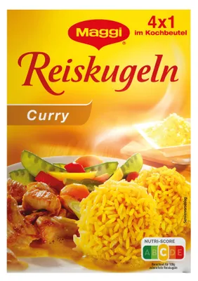 Image de Boules de riz au curry Maggi (4 pièces)
