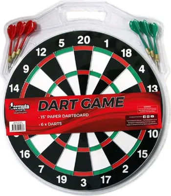 Produktbild von Dartspiel Set – 1x Dartscheibe und 6x Darts für Spaß und Präzision