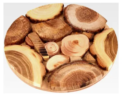 Produktbild von Runder Holzuntersetzer für Töpfe, Blumen und Kerzen, 21 cm