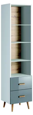 Produktbild von Bücherregal Vitrine Vitrinenschrank Glasschrank Klassische Schrank Bücherschrank