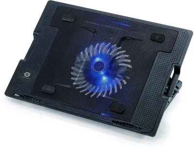 Produktbild von CONCEPTRONIC Podkładka chłodząca z 1 wentylatorem (17. 0")/Ergonomiczna