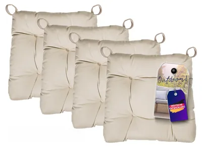 Produktbild von Omgoods – Premium Sitzkissen mit Baumwollbezug, 38 x 40 x 7 cm