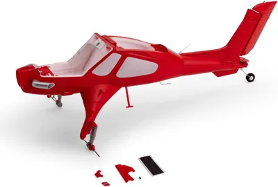 Produktbild von E-flite Rumpf with Accessories: Draco 800mm