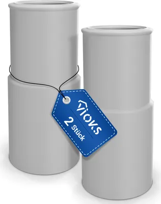 Produktbild von Verbindungsstück Set 2x Ablaufschlauchadapter Ø21mm auf Ø19mm für Waschmaschine