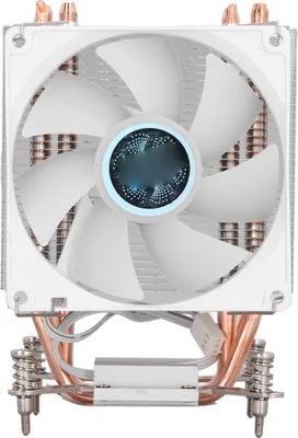 Obrázek produktu pro Ventilátor chlazení procesoru 3,5" 4 tepelné trubice 3pin 12VDC 2000RPM Hydraulické ložisko Vzduchový chladič procesoru se zadní deskou pro základní desku