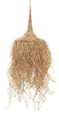 Image de Bazar Bizar Suspension rotin marron 40x40x150cm