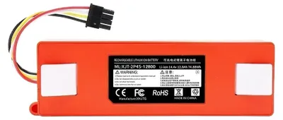Obrázok produktu pre Lítiová batéria, kapacita 12800 mAh, kompatibilná s modelmi spoločnosti Roborock, kapacita 12800 mAh