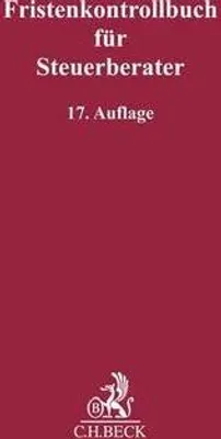 Produktbild von Fristenkontrollbuch für Steuerberater