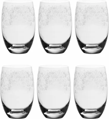 Immagine prodotto di Leonardo Chateau Longdrinkglas 6er Set, Trinkglas, Wasserglas, Edles Glas mit Gravur, 350 ml, 35299