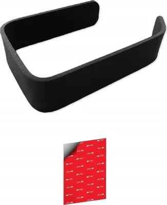 Produktbild von STALFORM Toilettenpapierhalter ohne Bohren 14,5 cm - Klopapierhalter Schwarz Selbstklebend - Badzimmer - WC Rollenhalter - LOFT Design - Klorollenhalter Edelstahl