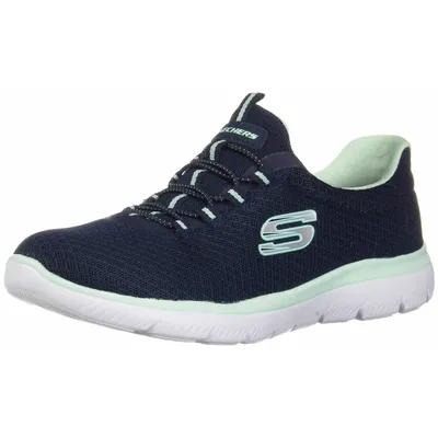 Obrázek produktu pro Sportovní polobotky Skechers s tvarovanou podrážkou v modré barvě, velikost 35