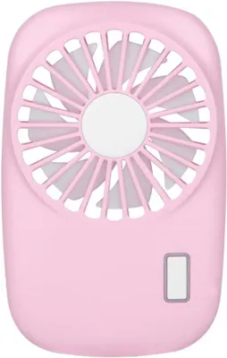 Zdjęcie produktu dla VHV - Ręczny wentylator - Mini wentylator zasilany przez USB - Zasilanie przez USB - Regulowany - Idealny do biura, sypialni, na kempingu, w podróży