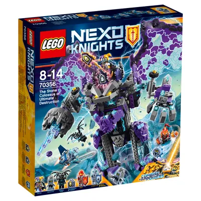 Produktbild von LEGO® Nexo Knights Der stürmische Steinkoloss 70356