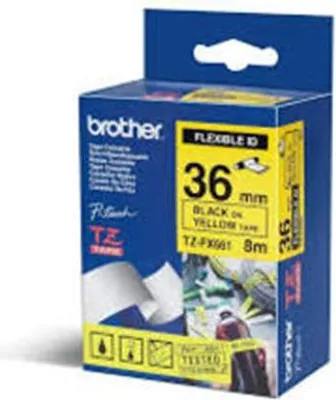 Produktbild von Brother TZE-FX661, TZ, Schwarz, China, 5 Jahr(e), 8 m, 40 mm