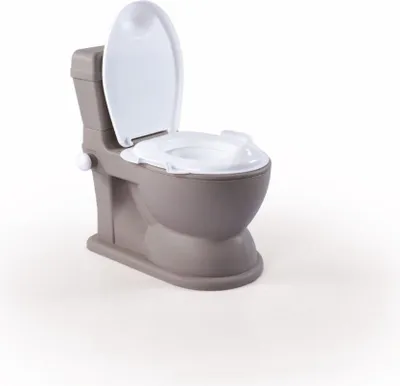 Produktbild von Kindertoilette XL, grau, 45x40x28 cm
