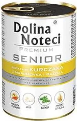 Obrázok produktu pre Dolina Noteci 5902921301080, Senior, Akékoľvek plemeno, Mrkva, Kuracie mäso, Bravčové, 400 g